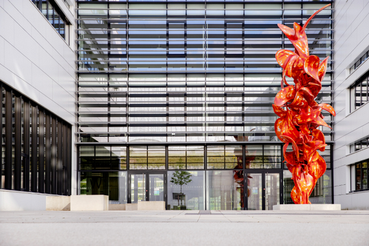 Building W, campus Grifflenberg, University of Wuppertal. Photo: Sebastian Jarych/Bergische Universität Wuppertal